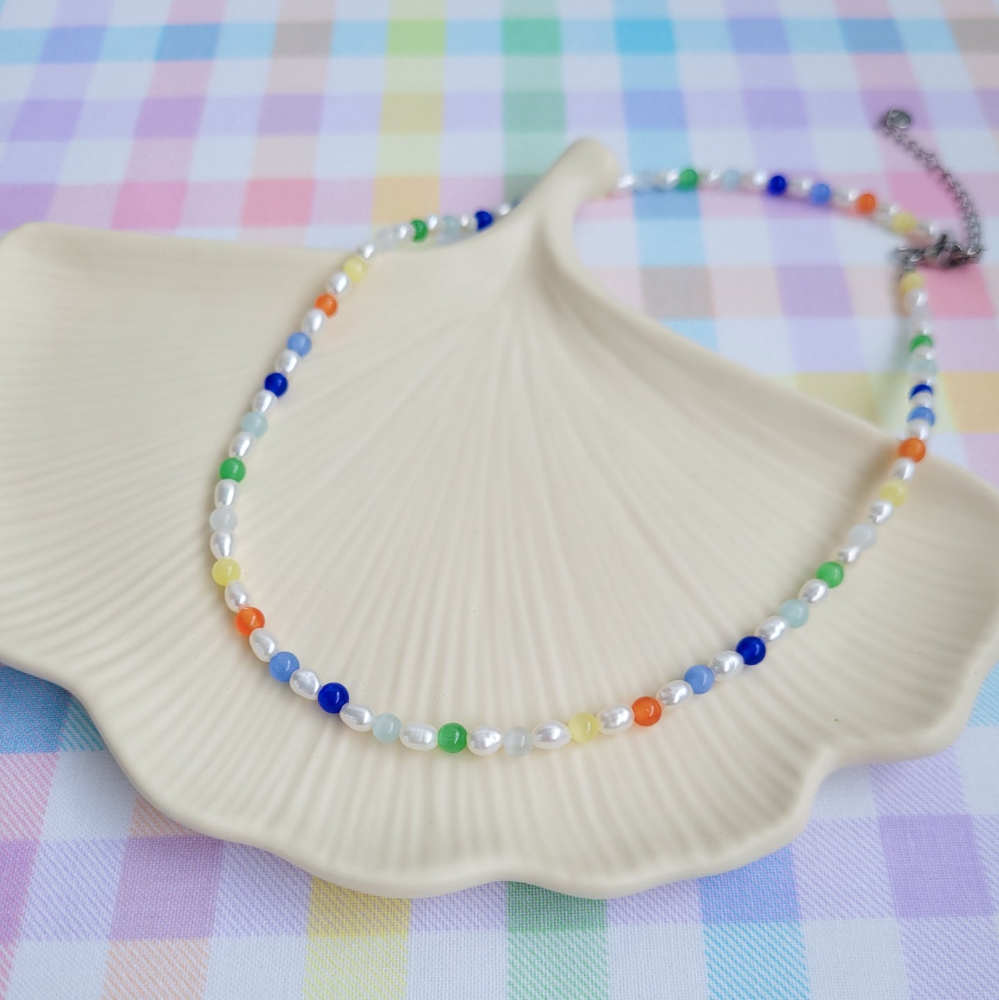 Vivid Freshwater Pearl Necklace