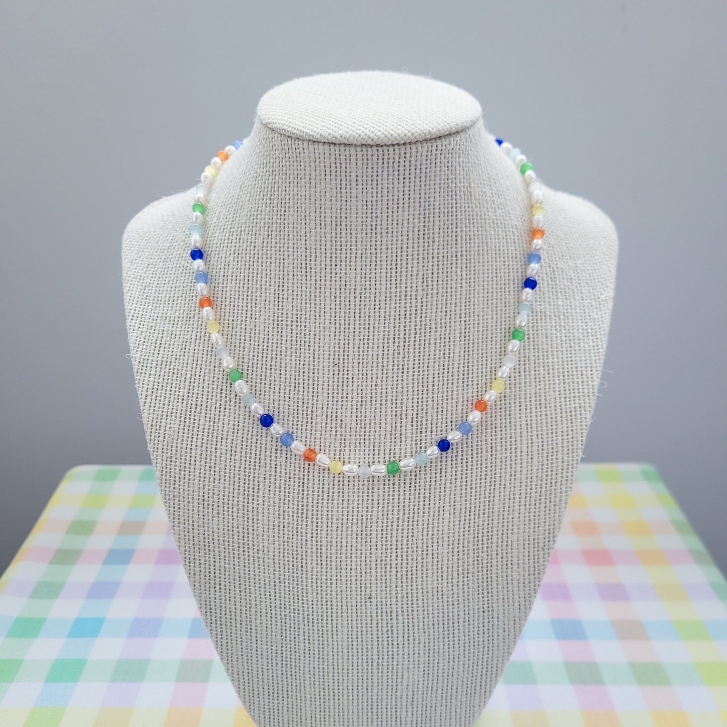 Vivid Freshwater Pearl Necklace