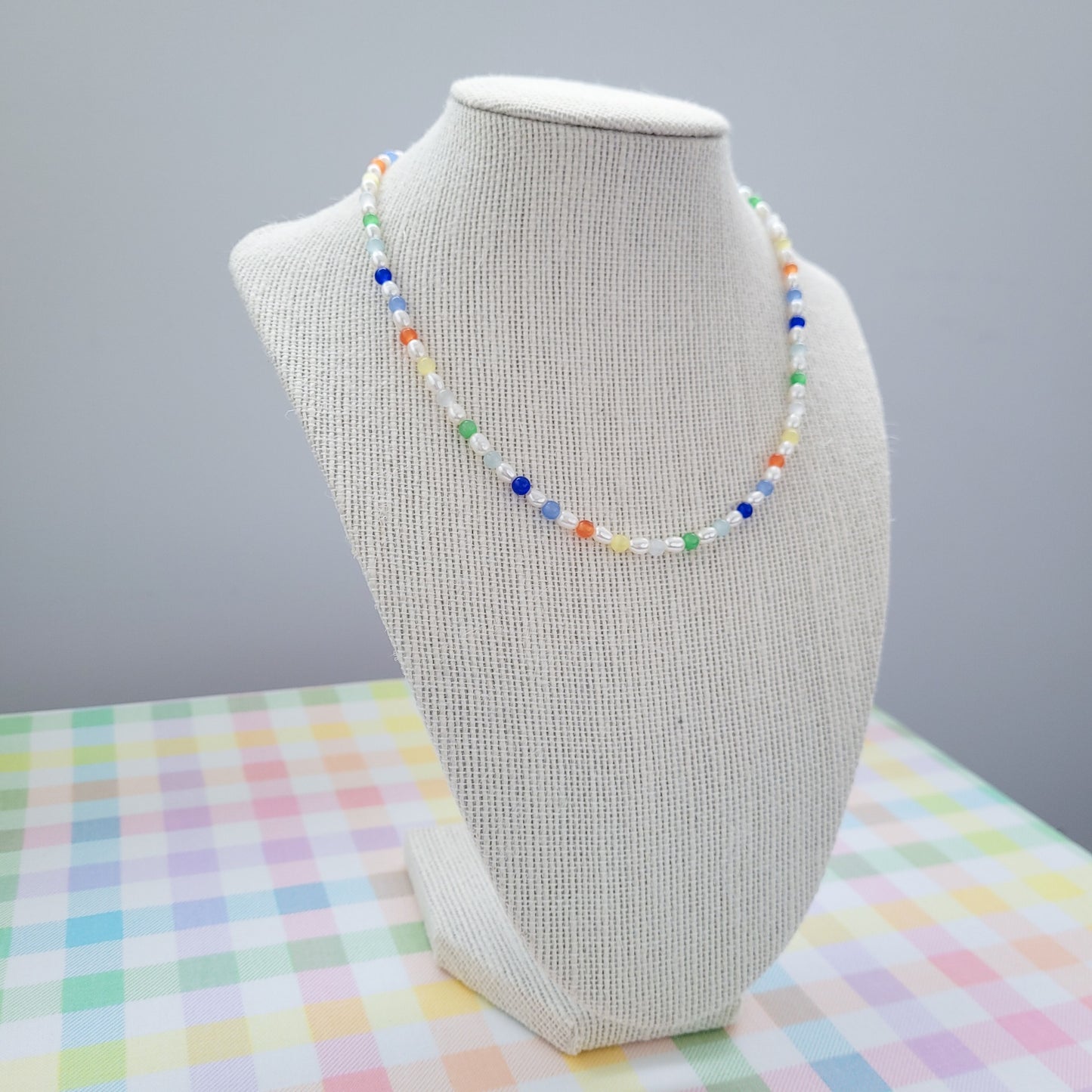 Vivid Freshwater Pearl Necklace