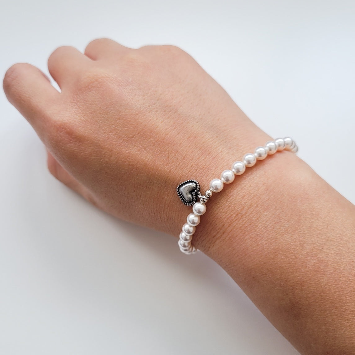 4.5-5mm Cultured Pearl and .15 ct. t.w. Diamond Multi-Strand Bracelet in  Sterling Silver | Ross-Simons